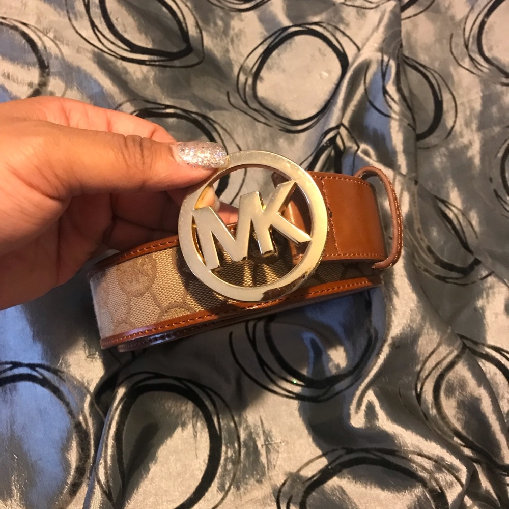 Michael Kors Logo Waist Belt